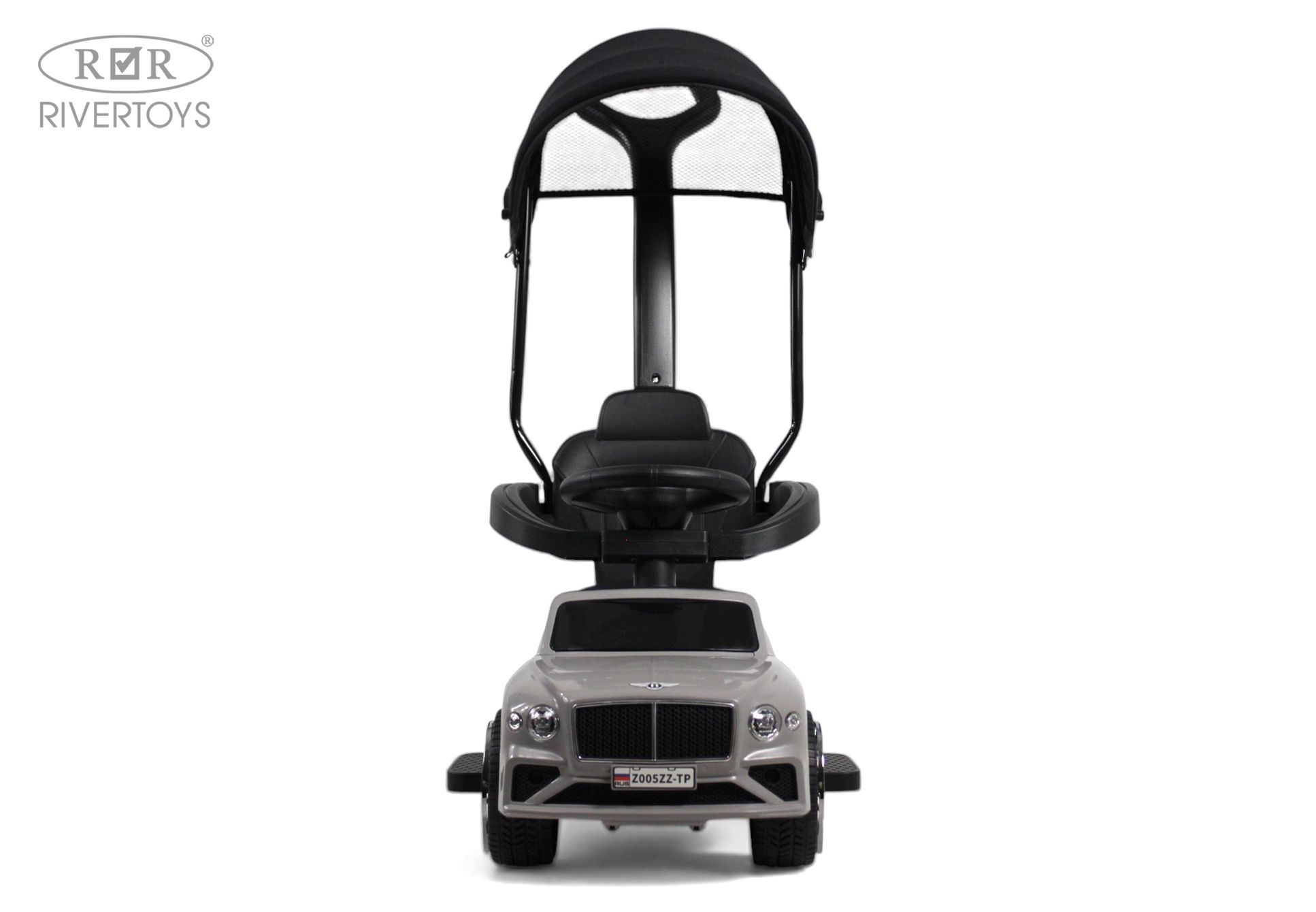 Каталка RIVERTOYS Z005ZZ-TP-GREY серый - фото 3