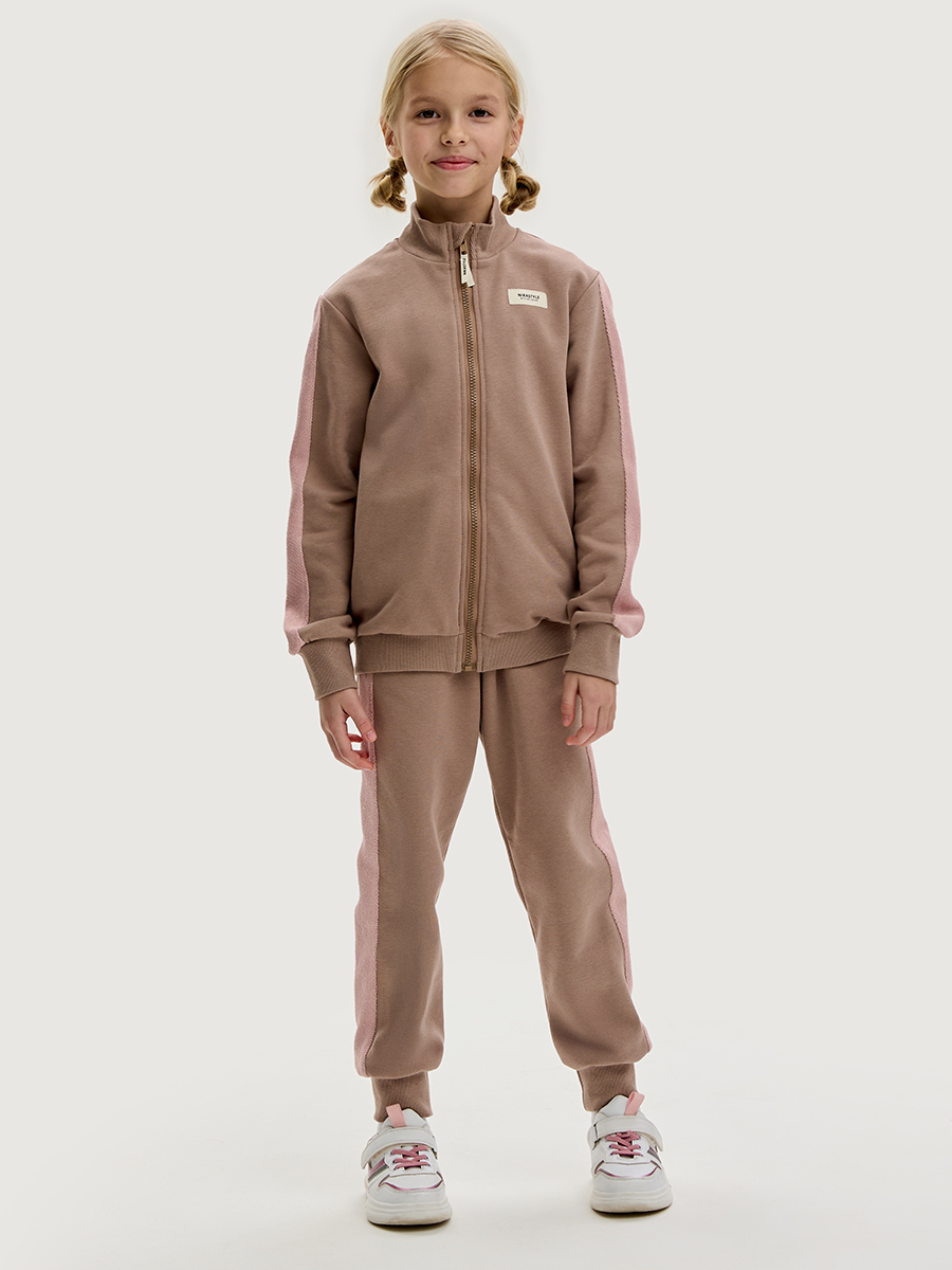 Толстовка и брюки NIKASTYLE 7т21325 какао - фото 1
