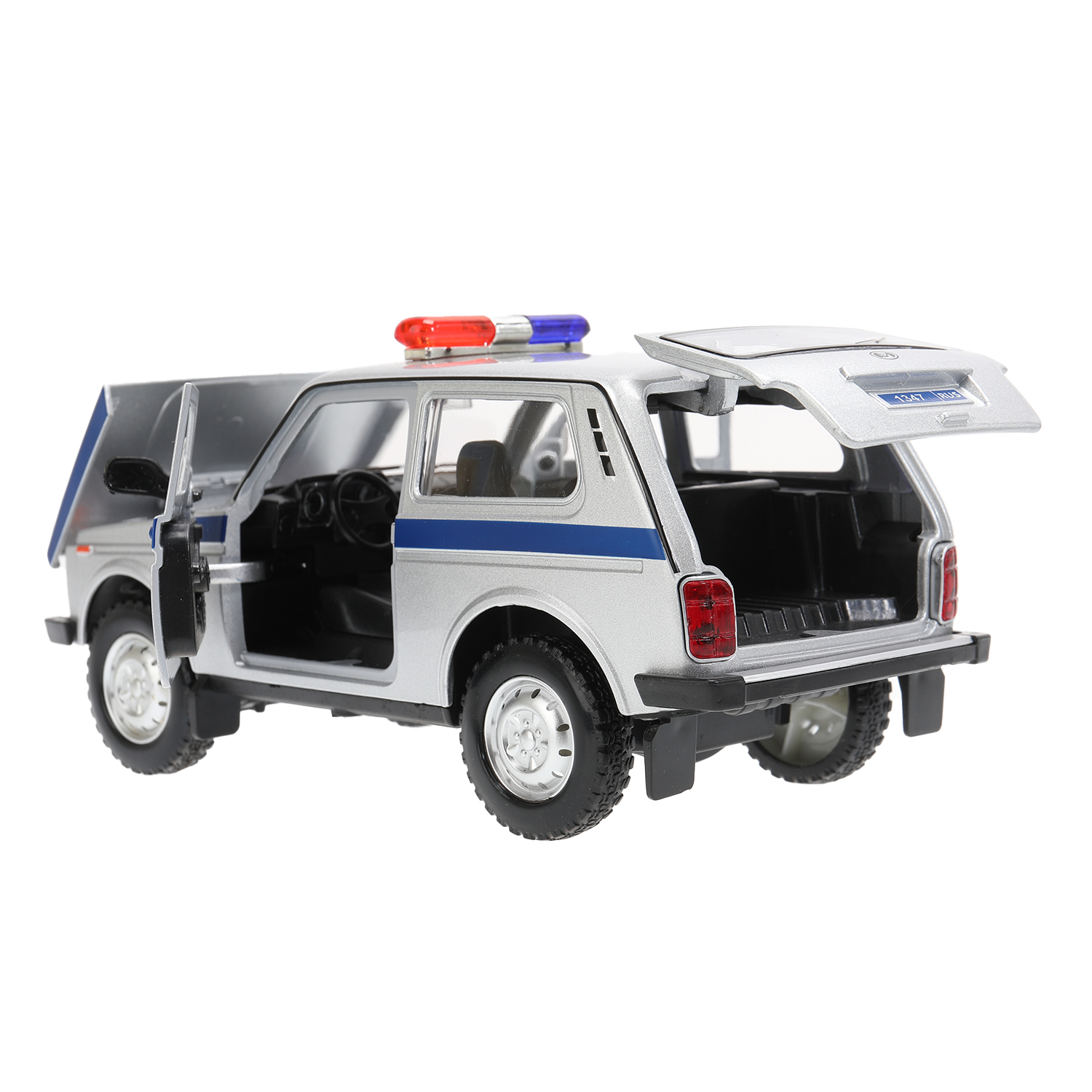 Полицейская машина Технопарк LADA 1:18 380112 - фото 12