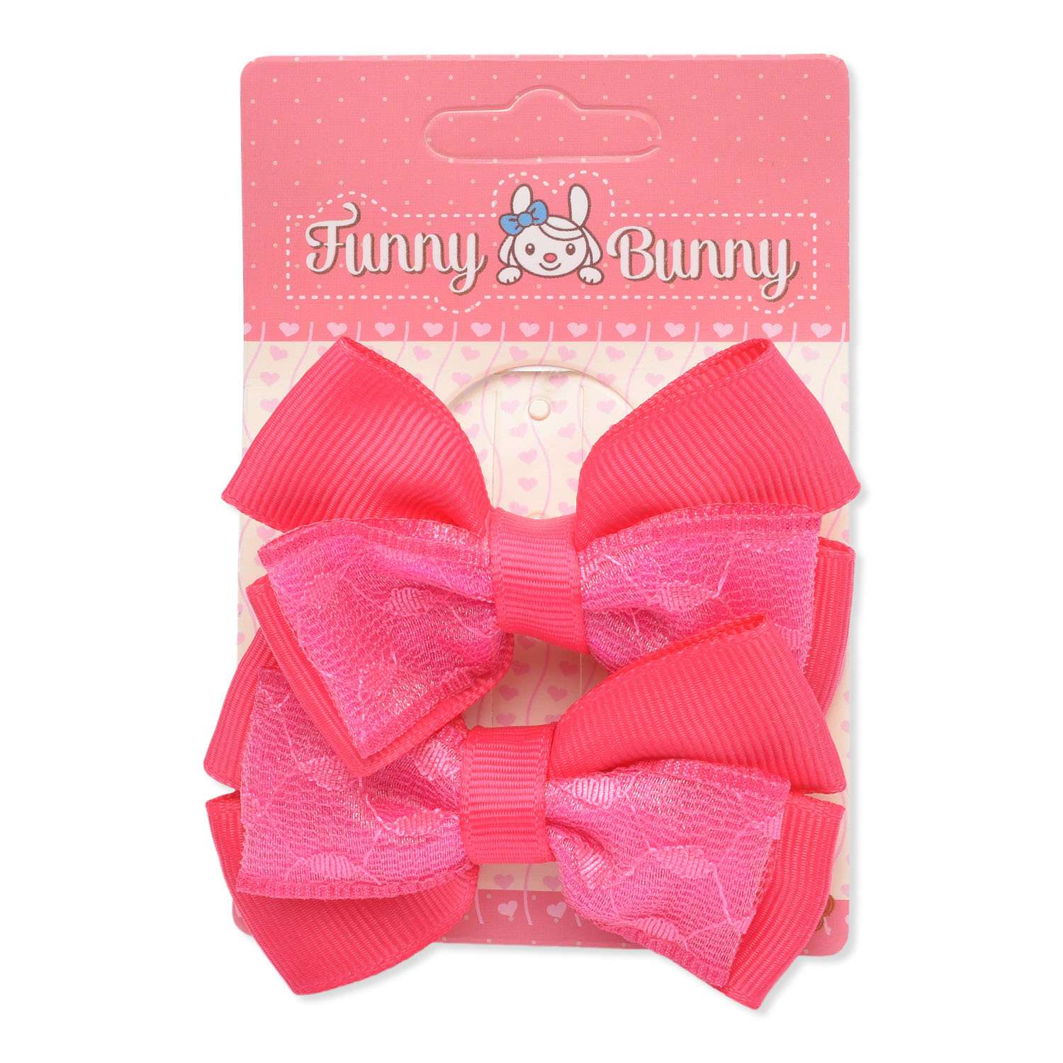 Резинка FUNNY BUNNY для волос 2 шт DCH1-04 - фото 1