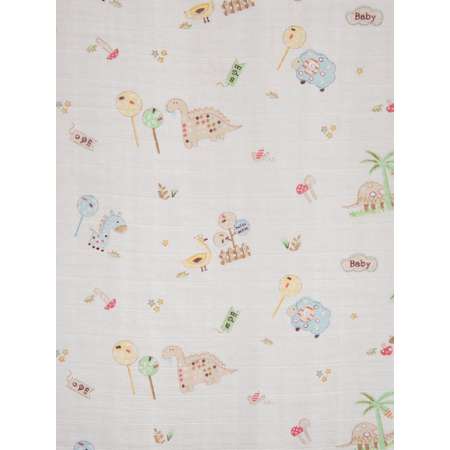 Пеленка муслиновая Baby Nice для новорожденных 120х120