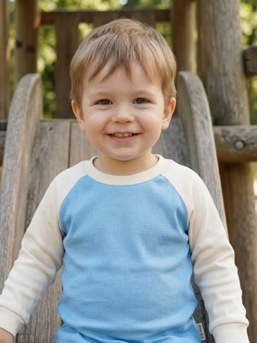 Лонгслив 2 шт Супер Пупс лонг/2шт/рукав/голубой - фото 12