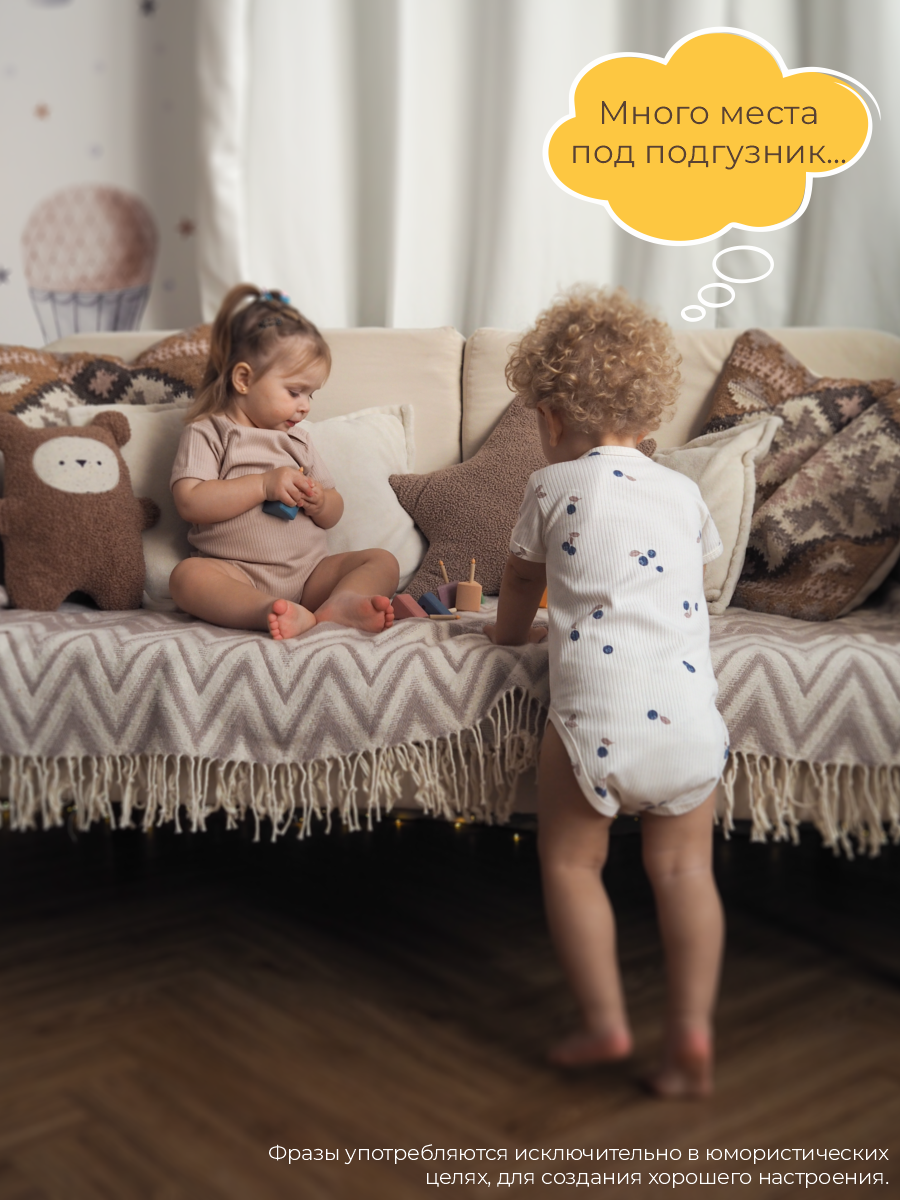 Боди 3 шт ШВЕЙНЫЕ ИСТОРИИ бодиголубика_кор - фото 8