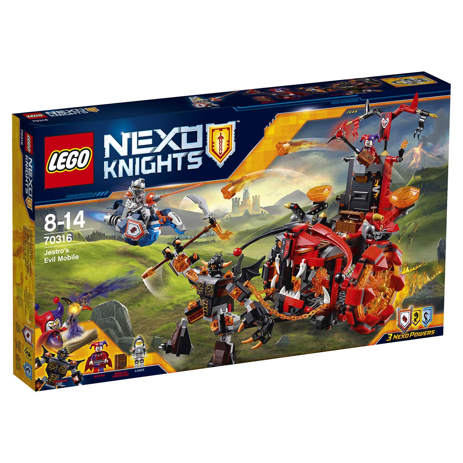 Конструктор LEGO NEXO KNIGHTS блочный - фото 2