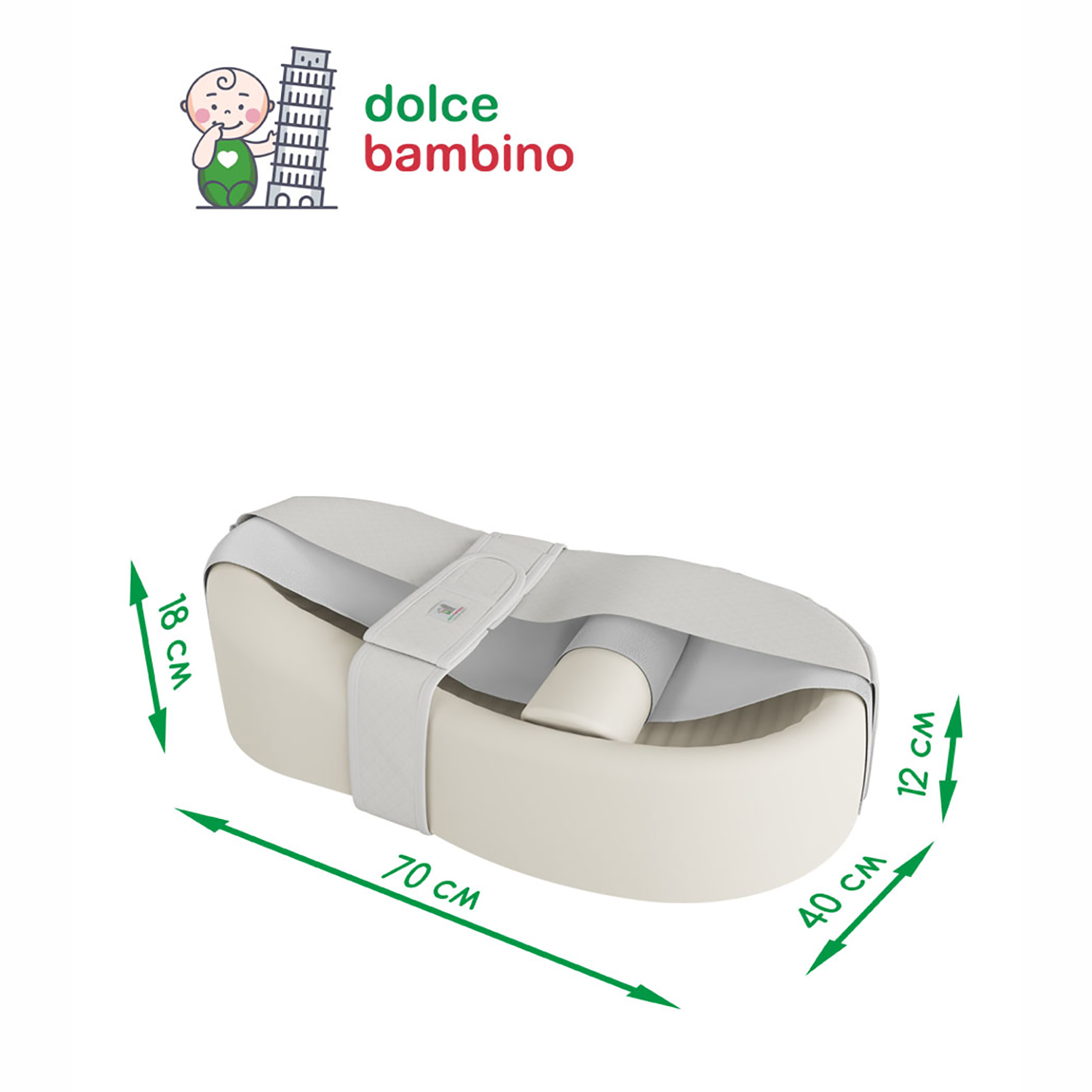 Матрас гнездышко Dolce Bambino Cocon - фото 6