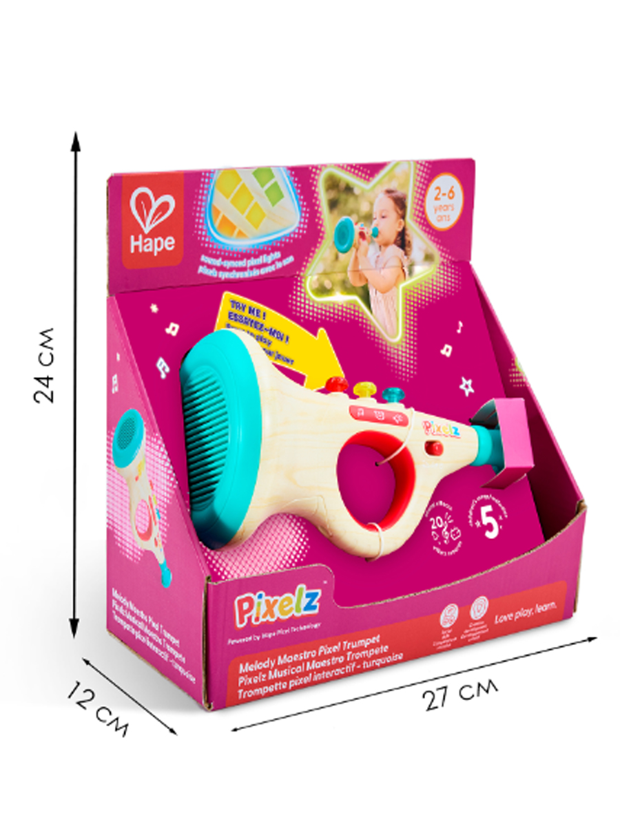 Игрушка музыкальная Hape труба - фото 2