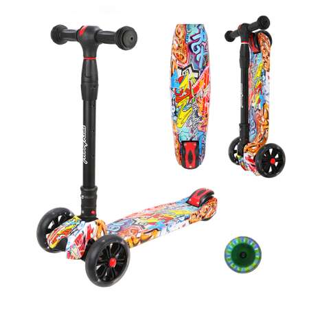Самокат Moby kids трехколесный