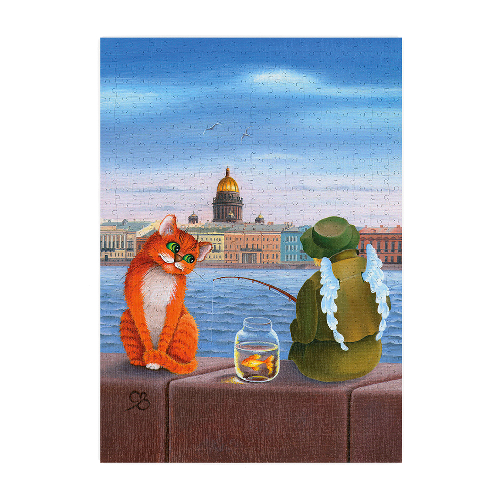 Пазл Collaba puzzle деревянный - фото 9