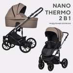 Коляска 2в1 Riko Nano Thermo Ecco коричневый