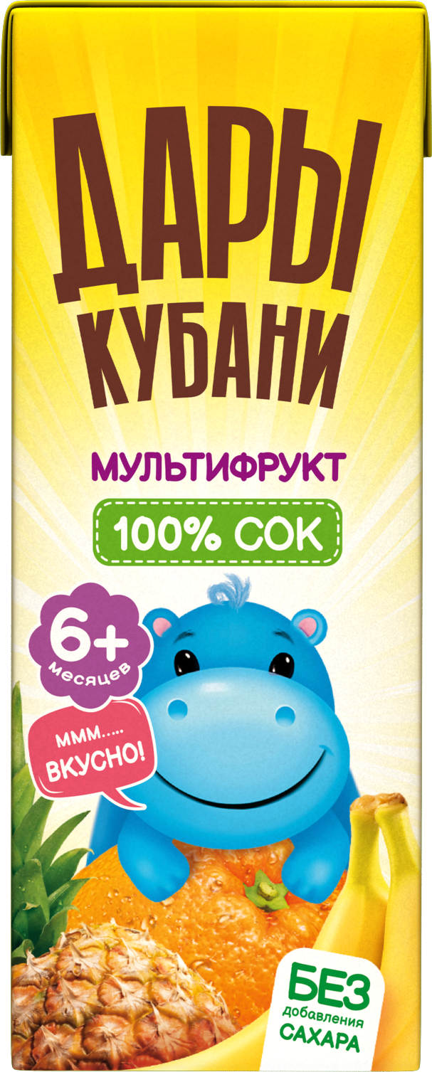 Сок Дары Кубани Мультифрукт с 6 мес 0.2 л 15 шт. - фото 5