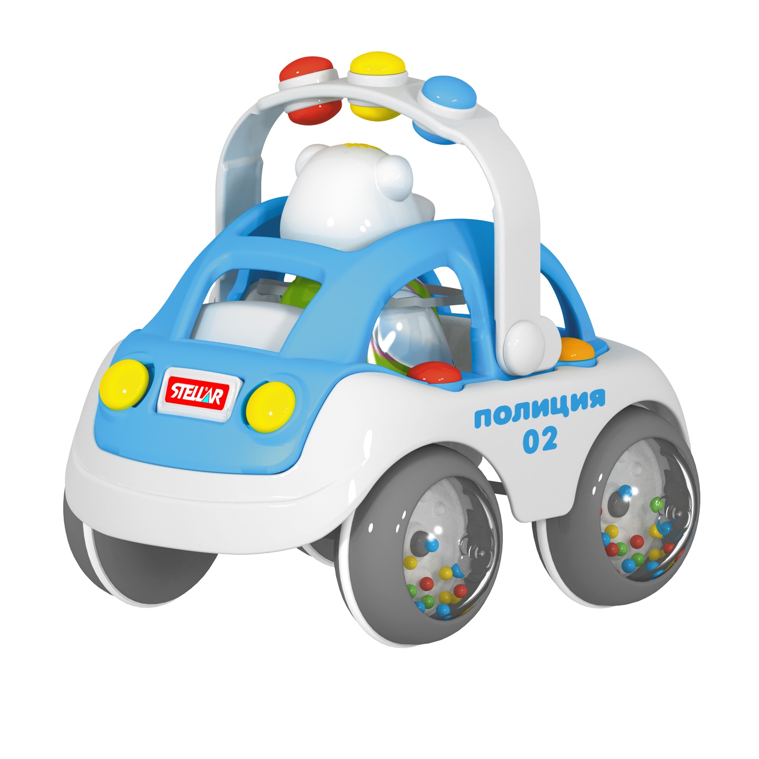 Полицейская машина STELLAR Машинка Пышка.Полиция - фото 2