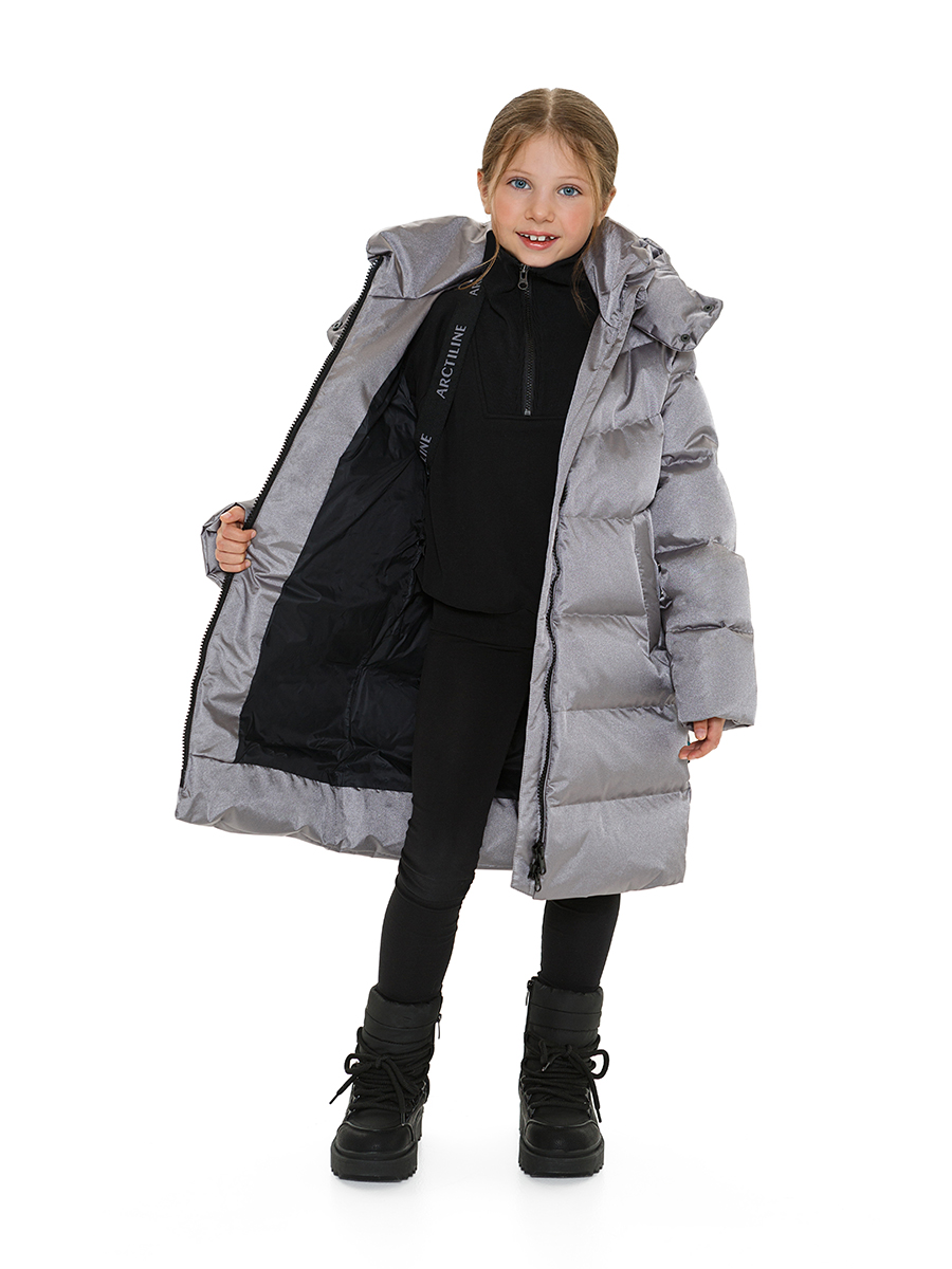 Пальто Arctiline Мартина-1 67881- DW-24 Темно-серый - фото 3