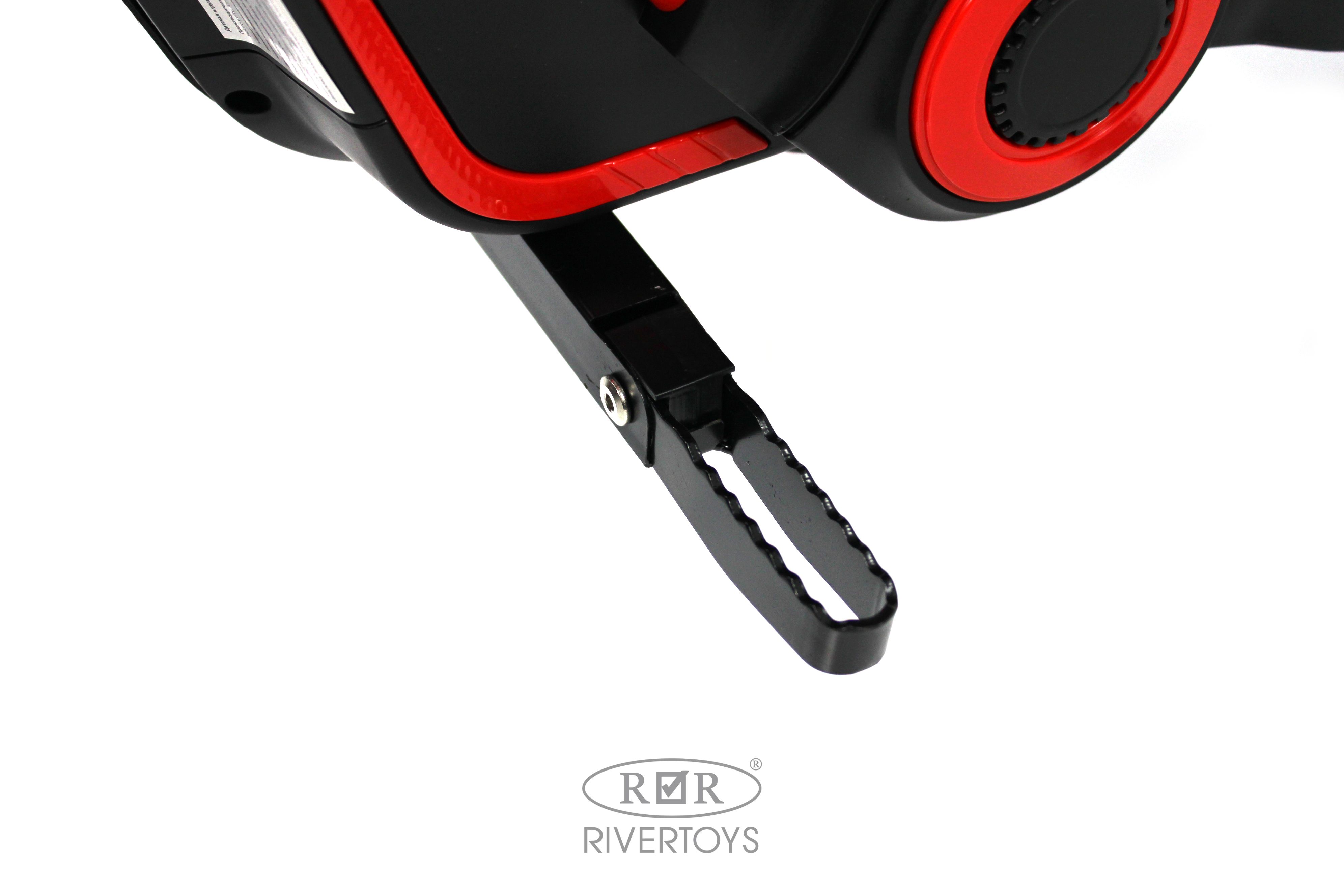 Электромотоцикл RIVERTOYS A005AA-MOTO-RED - фото 14