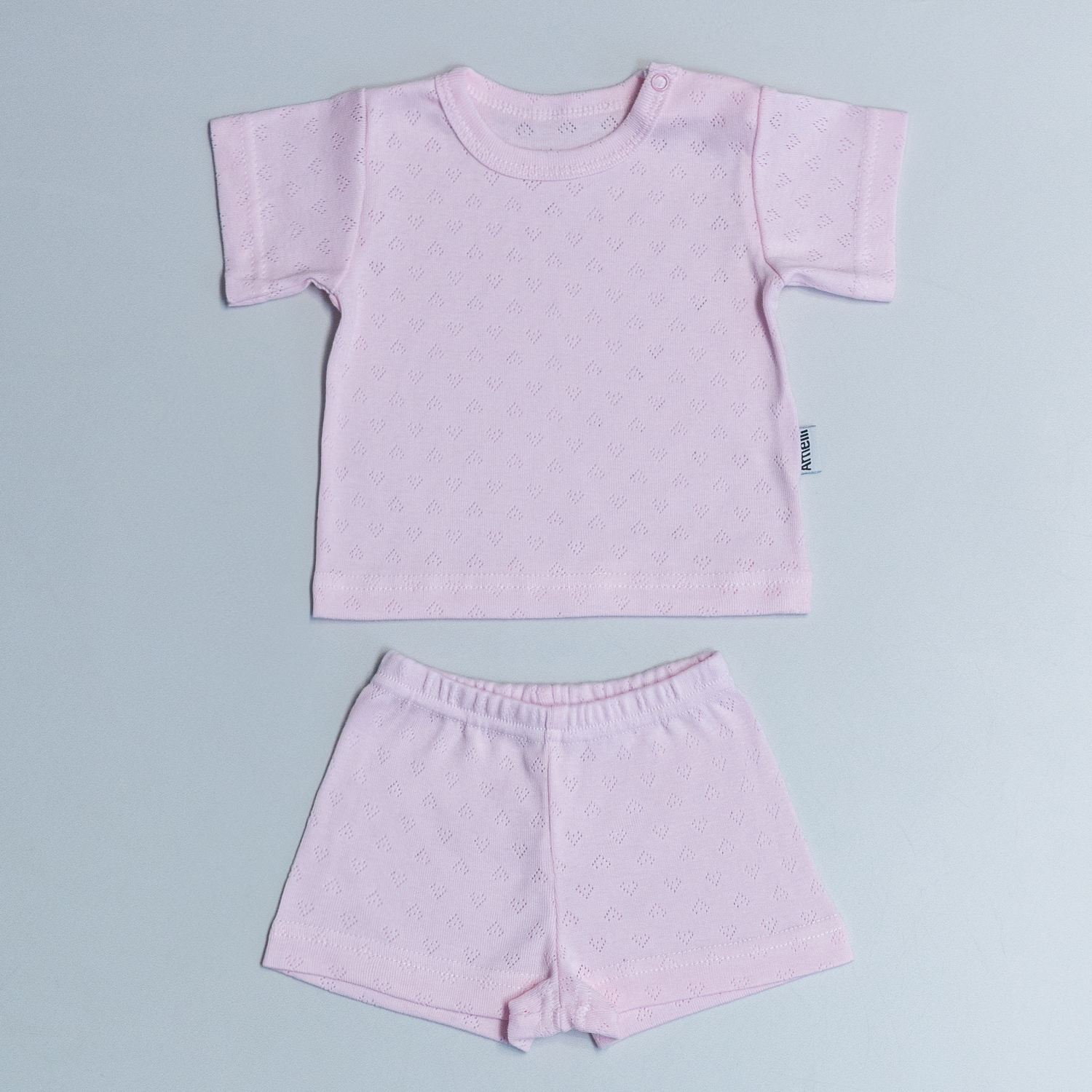 Футболка и шорты Amelli КЛ.333.026.0.0.044роз - фото 1