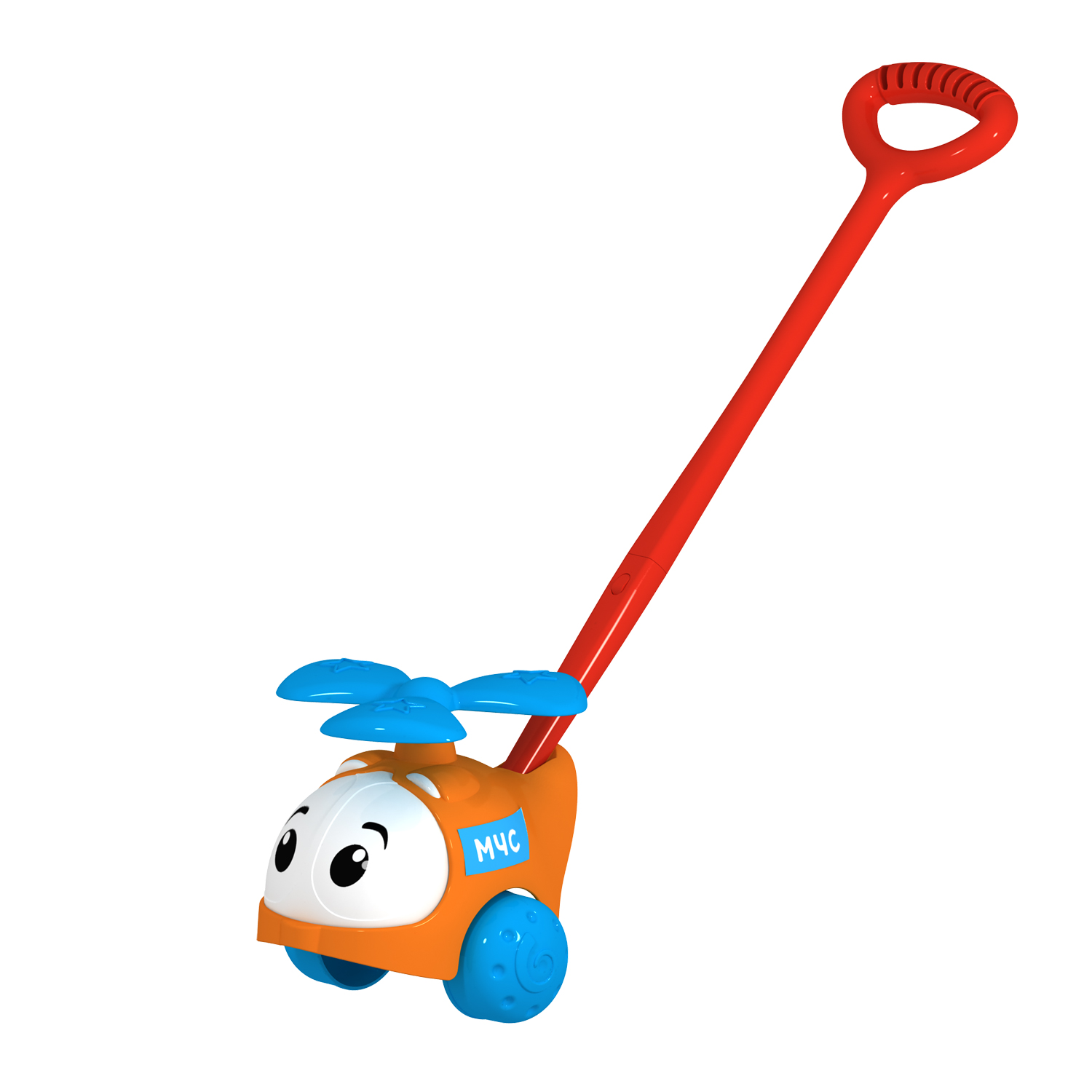 Игрушка STELLAR каталка Вертолетик МЧС - фото 4