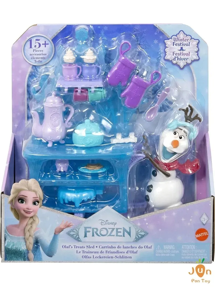 Игровой набор Disney Frozen для катания на санках с Олафом - фото 1