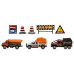 Игровой набор Motorro Спецтехника 3шт 1:64