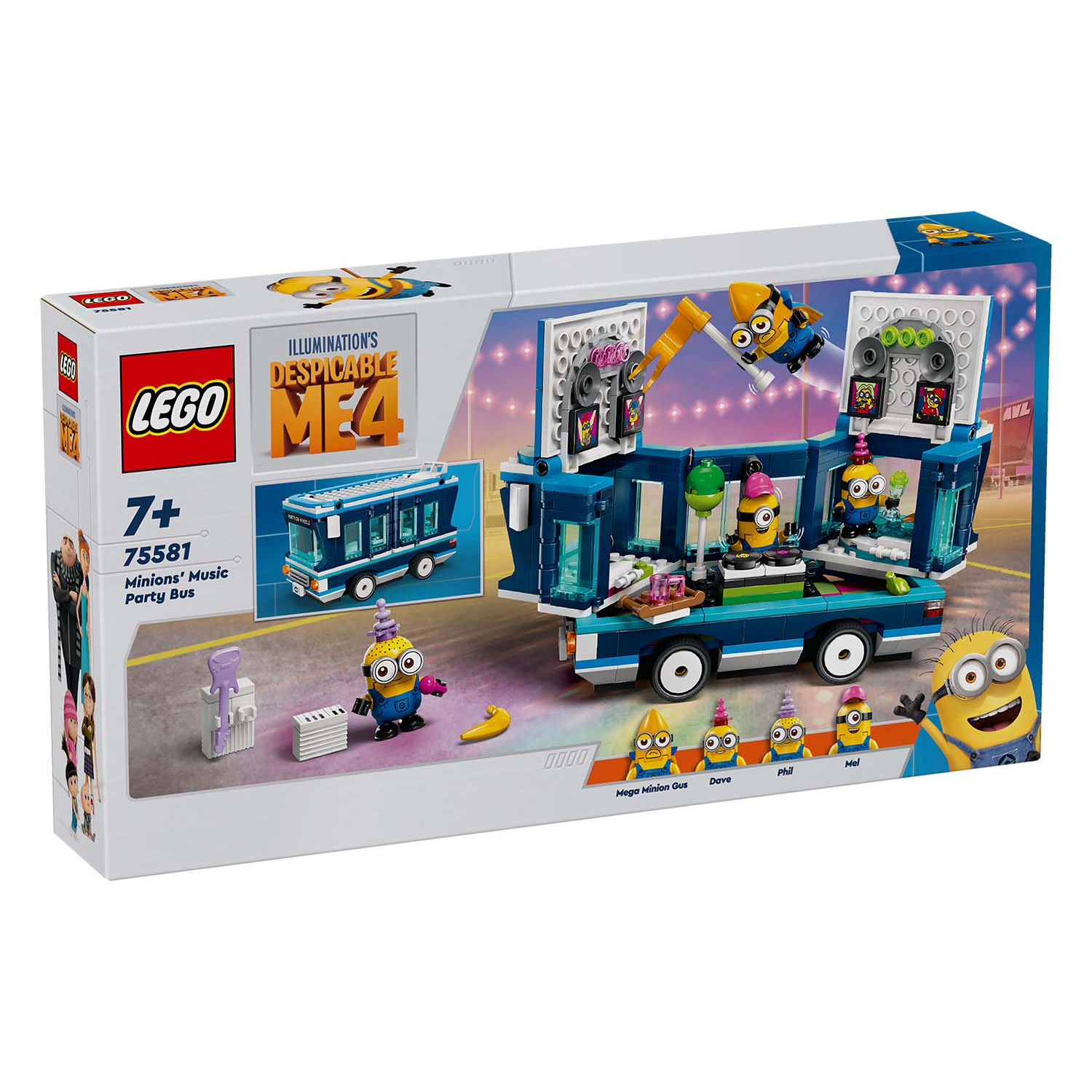 Конструктор LEGO Minions Автобус вечеринки миньонов 379 дет. - фото 11
