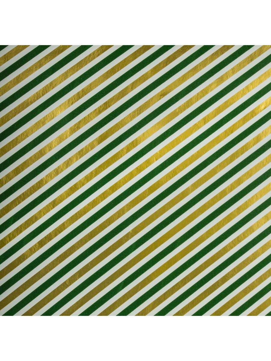 Упаковочная бумага Золотая сказка для новогодних подарков с эффектами 3 шт 70х100 см NY Pattern - фото 12