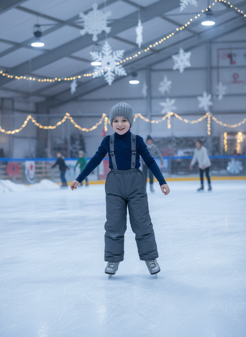 Брюки Arctic kids 10-031/1 серый - фото 3