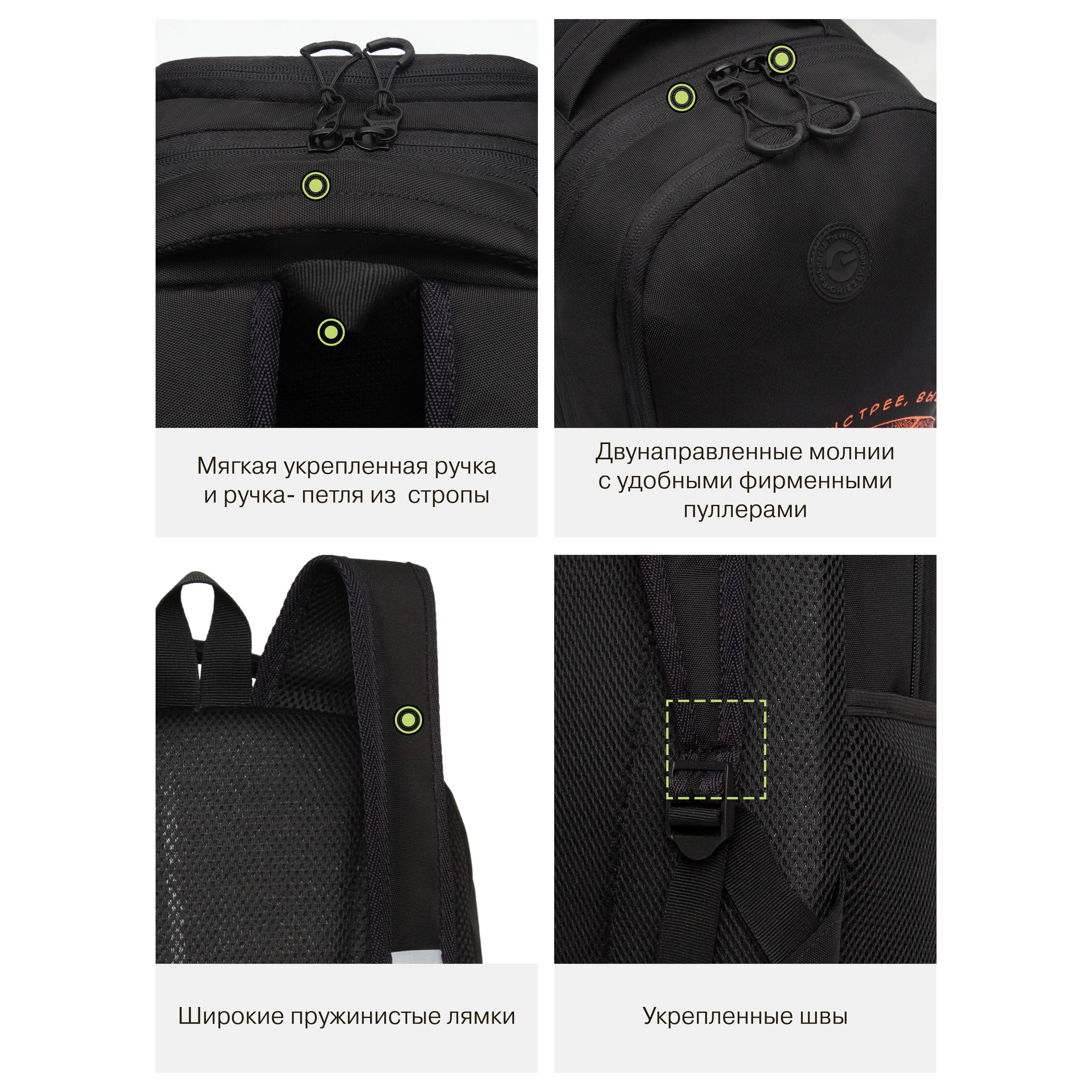 Рюкзак Grizzly Баскетбол - фото 12