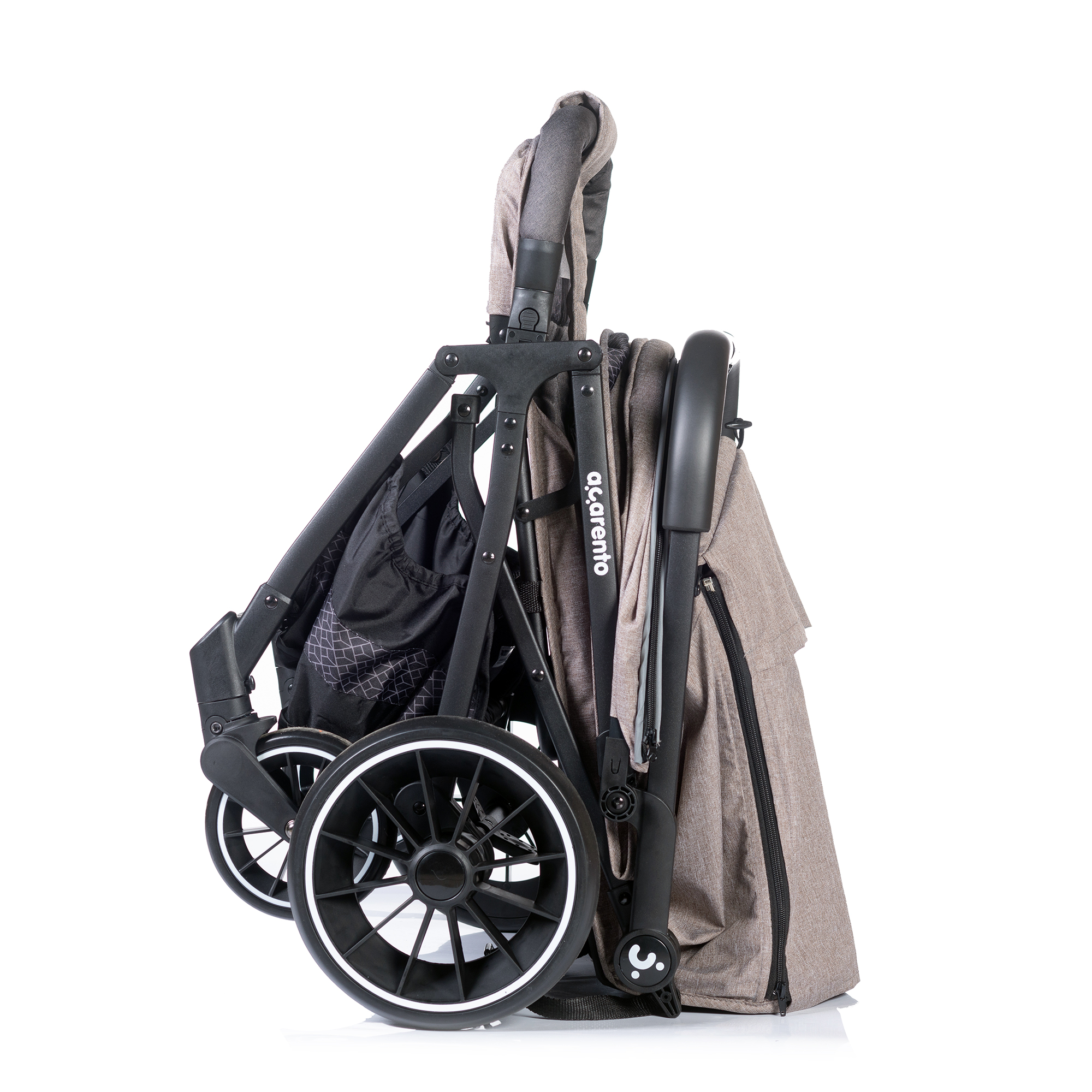 Коляска прогулочная Acarento Antero бежевый - фото 8