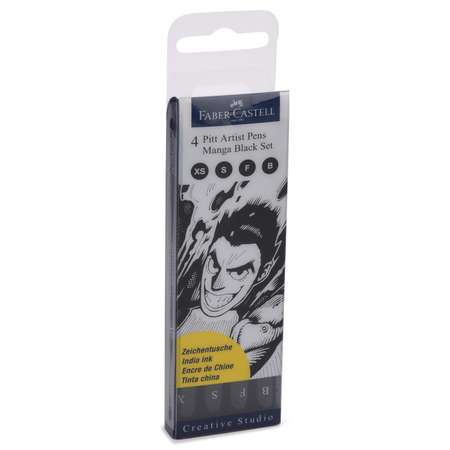 Ручка капиллярная Faber Castell 4 шт.