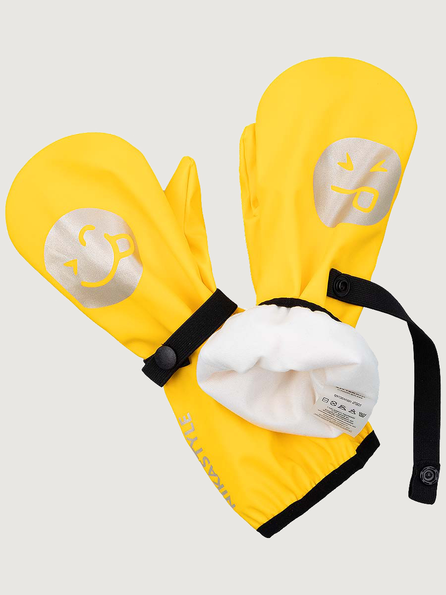 Варежки NIKASTYLE Варежки 14л3122 желтый - фото 6