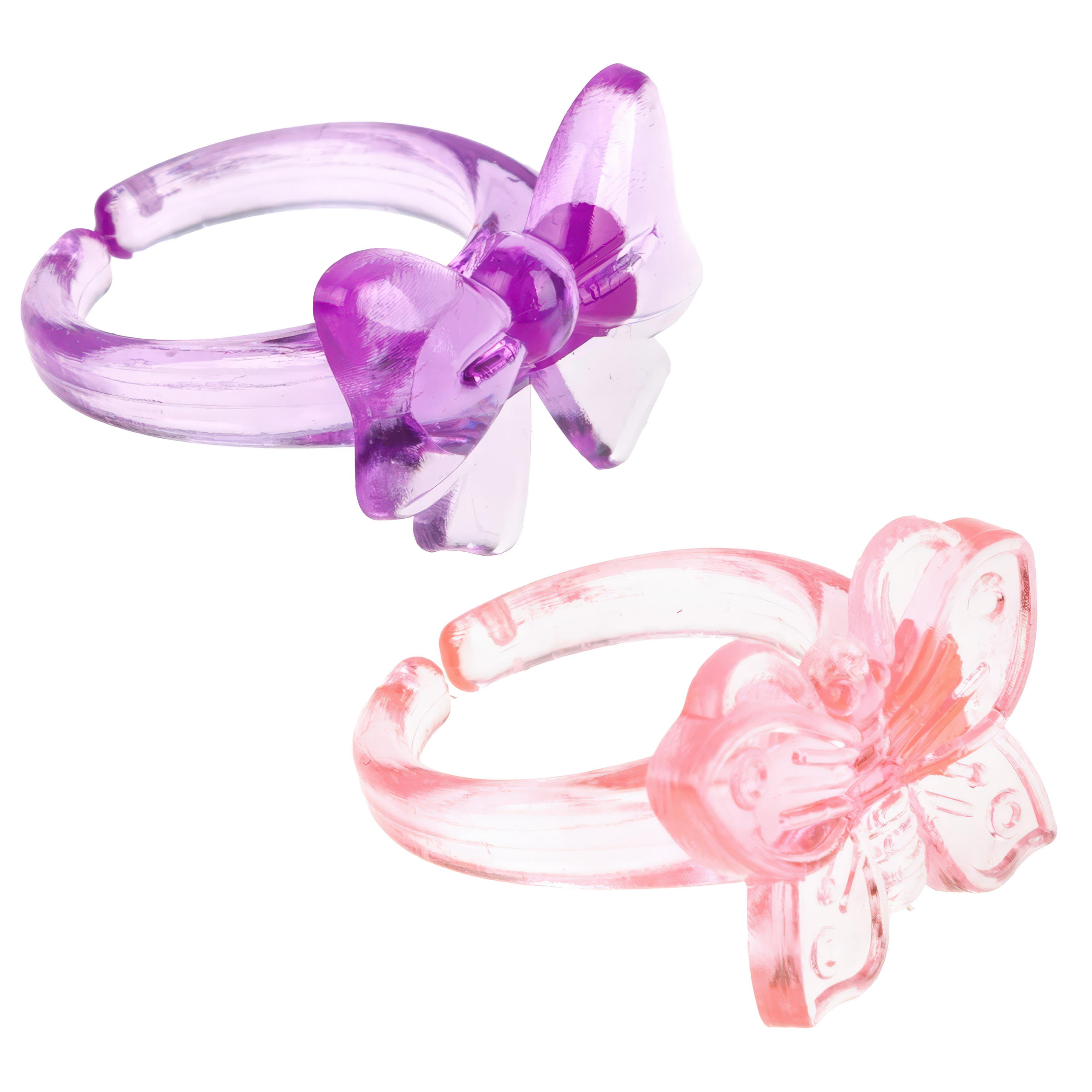 Бальзам для губ LUKKY Jelly Fruit детский розовый и 2 колечка - фото 2