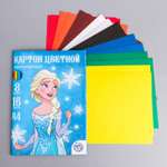 Цветной картон Disney 16 лист.