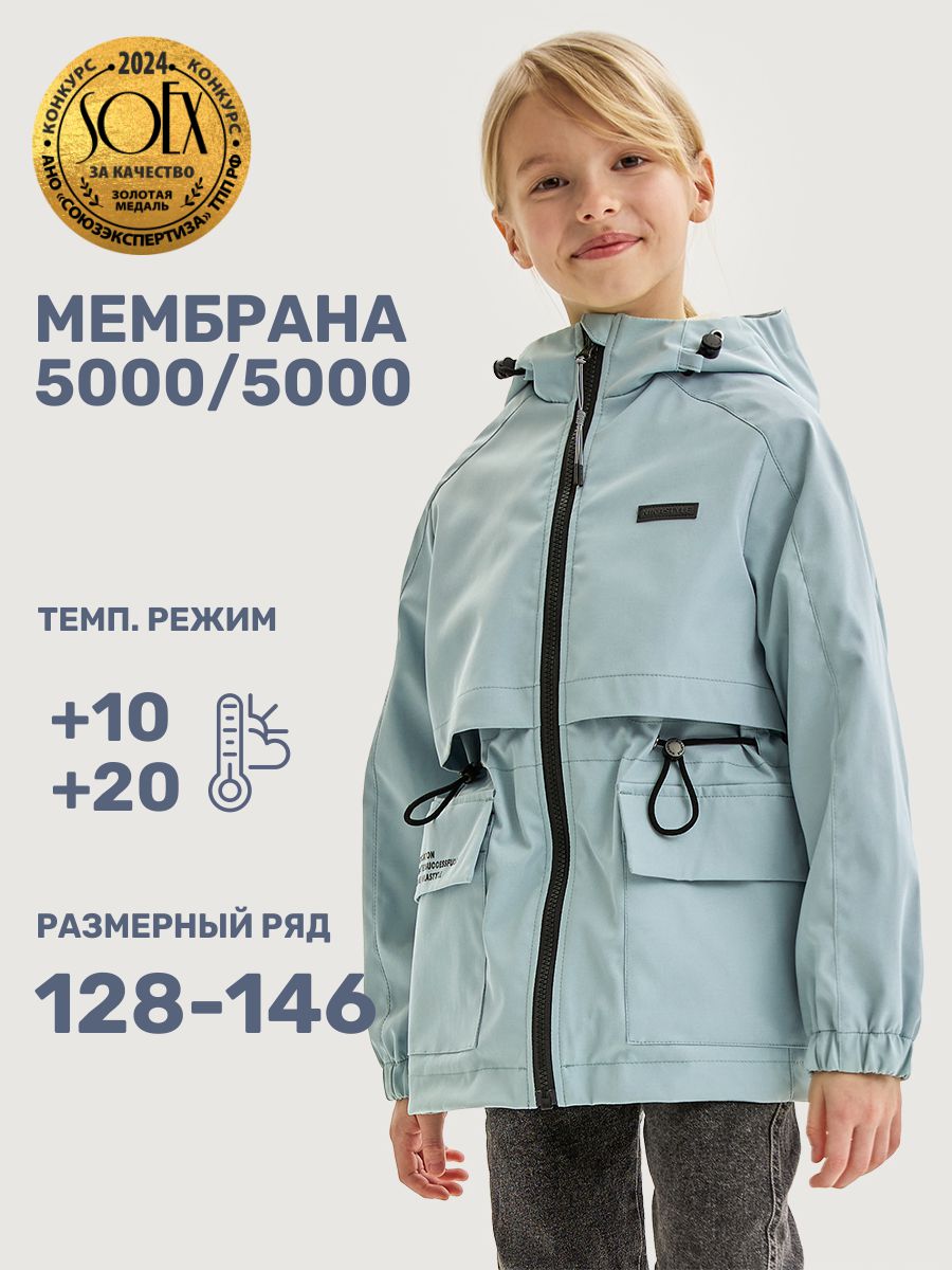 Ветровка NIKASTYLE 4л5425 мята - фото 2