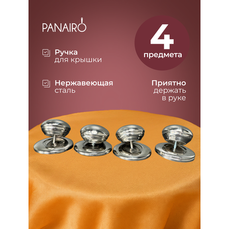 Ручка крышки Panairo Хром