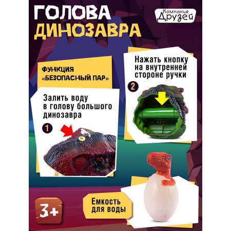 Фигурка Компания Друзей Голова динозавра с паром