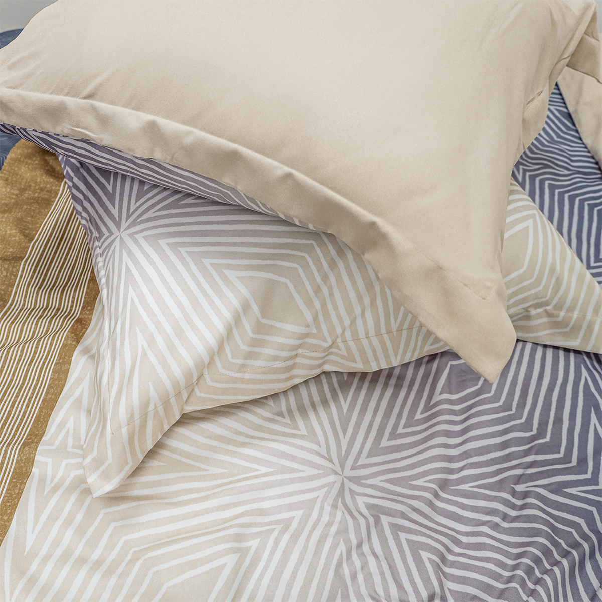 Комплект постельного белья MCotton Банди полутораспальный 4 предм. в ассортименте - фото 9