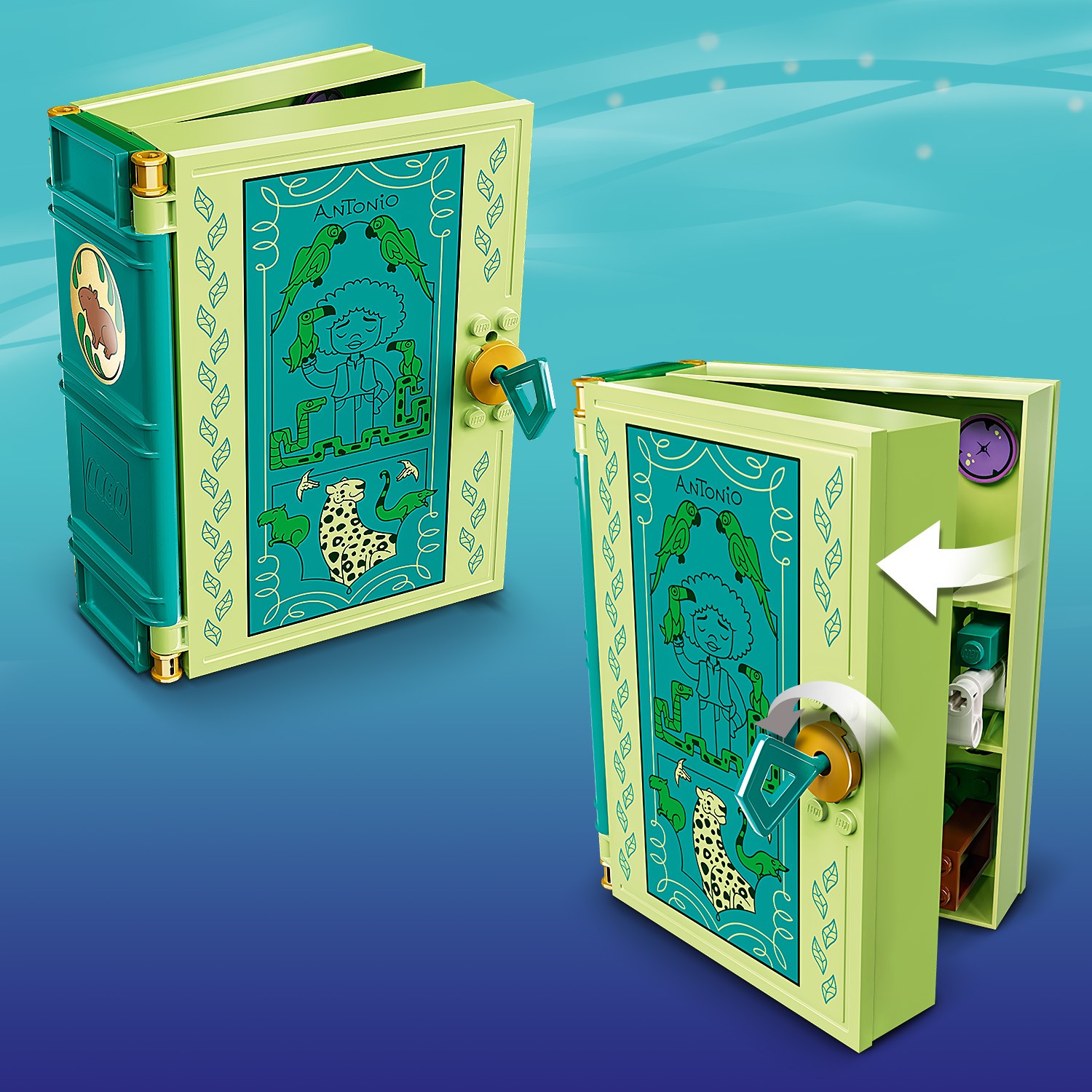 Конструктор LEGO Disney Princess Antonio Magical Door 99 дет. - фото 8