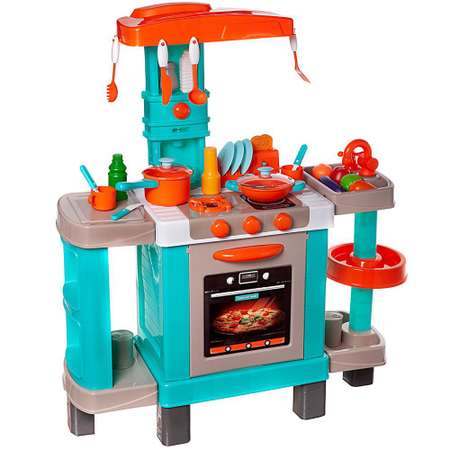 Игрушечная кухня Abtoys с аксессуарами: 38 шт.