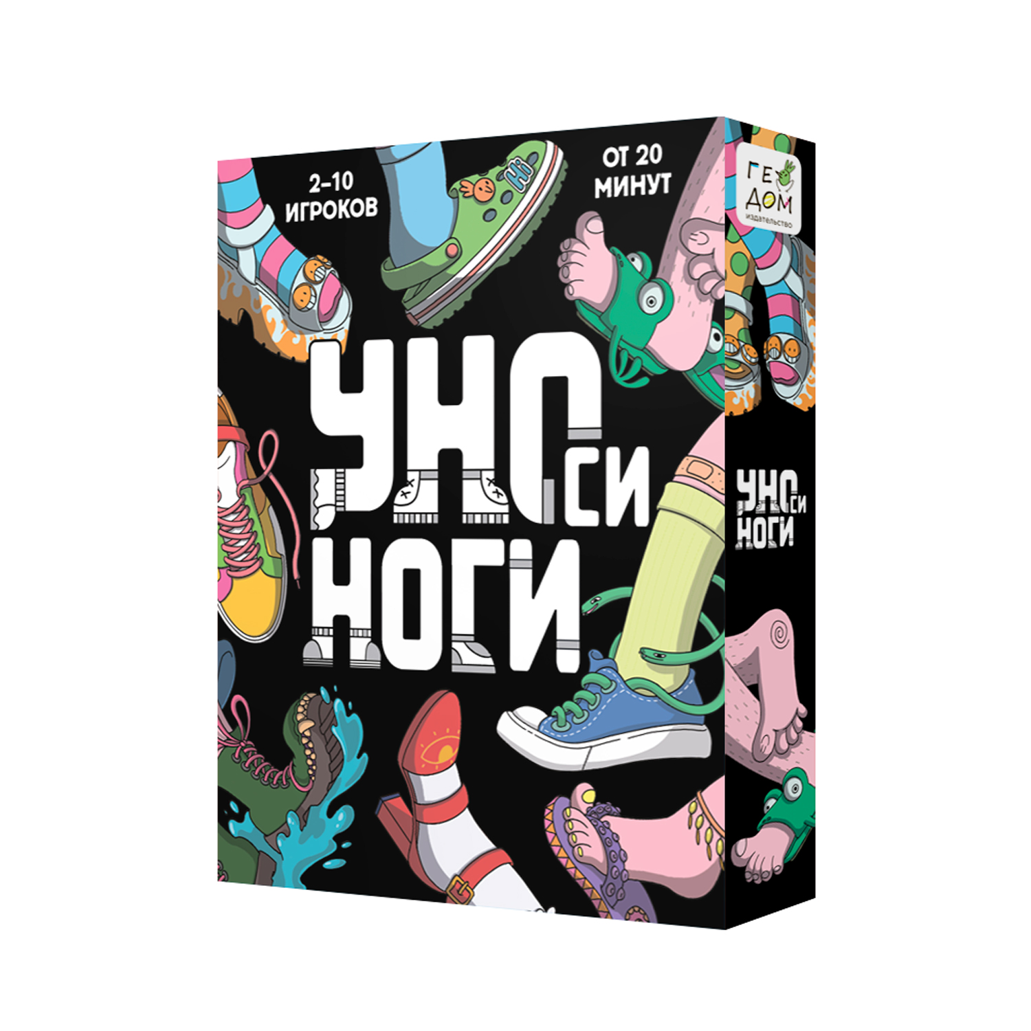 Настольная игра ГЕОДОМ Уноси ноги - фото 1