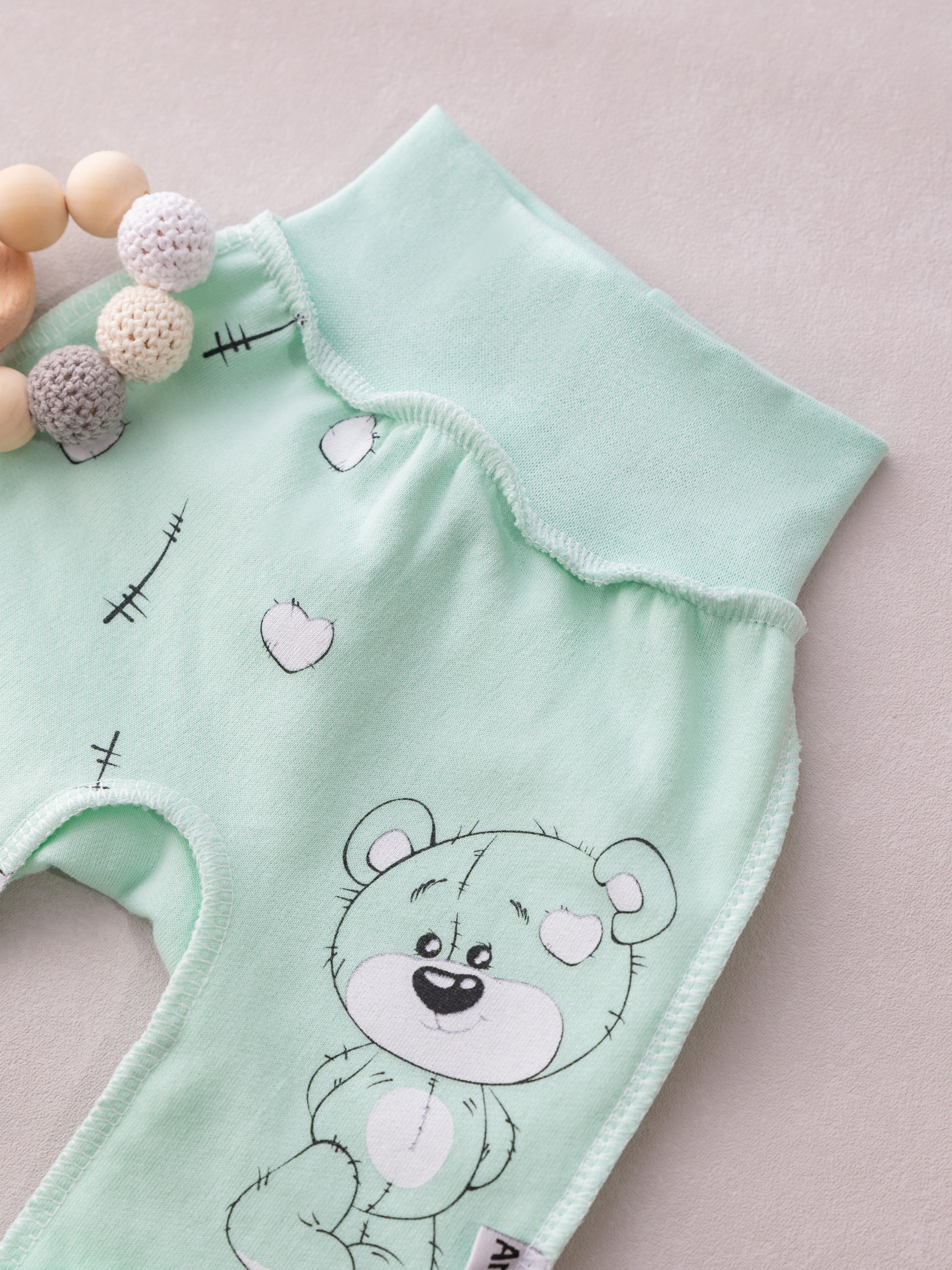 Боди и ползунки Amelli 290.140.0.293.055;230.005.0.293.055зел - фото 9