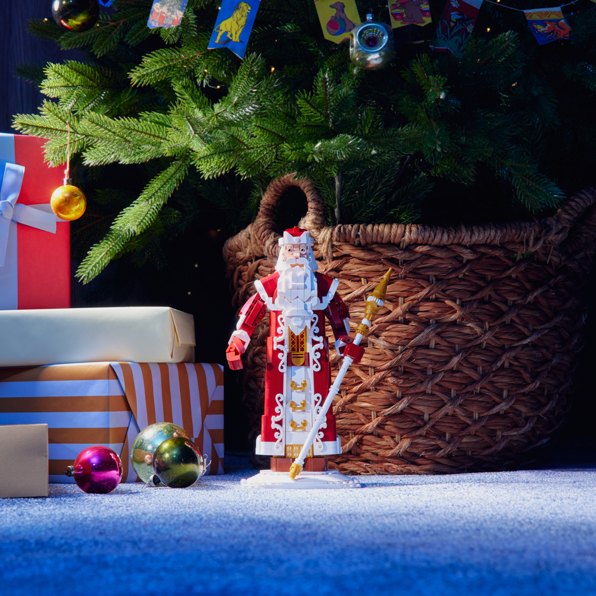 Конструктор РУБРИК Дед Мороз 1023 дет. - фото 4