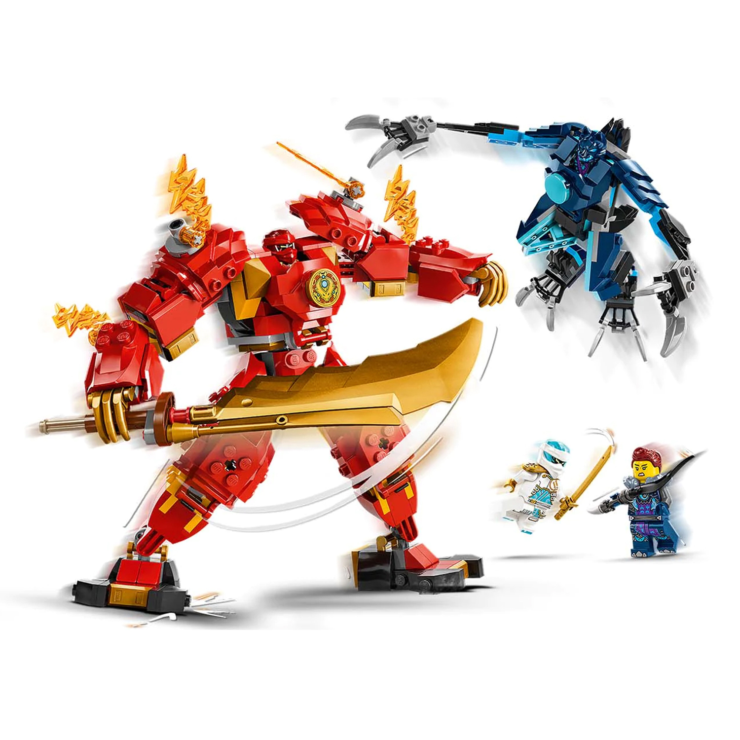 Конструктор LEGO NINJAGO Робот Кая - фото 5