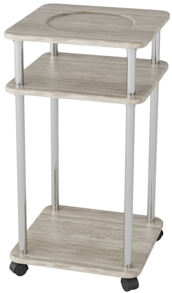 Подставка под кулер КАЛИФОРНИЯ МЕБЕЛЬ дуб беленый - фото 1