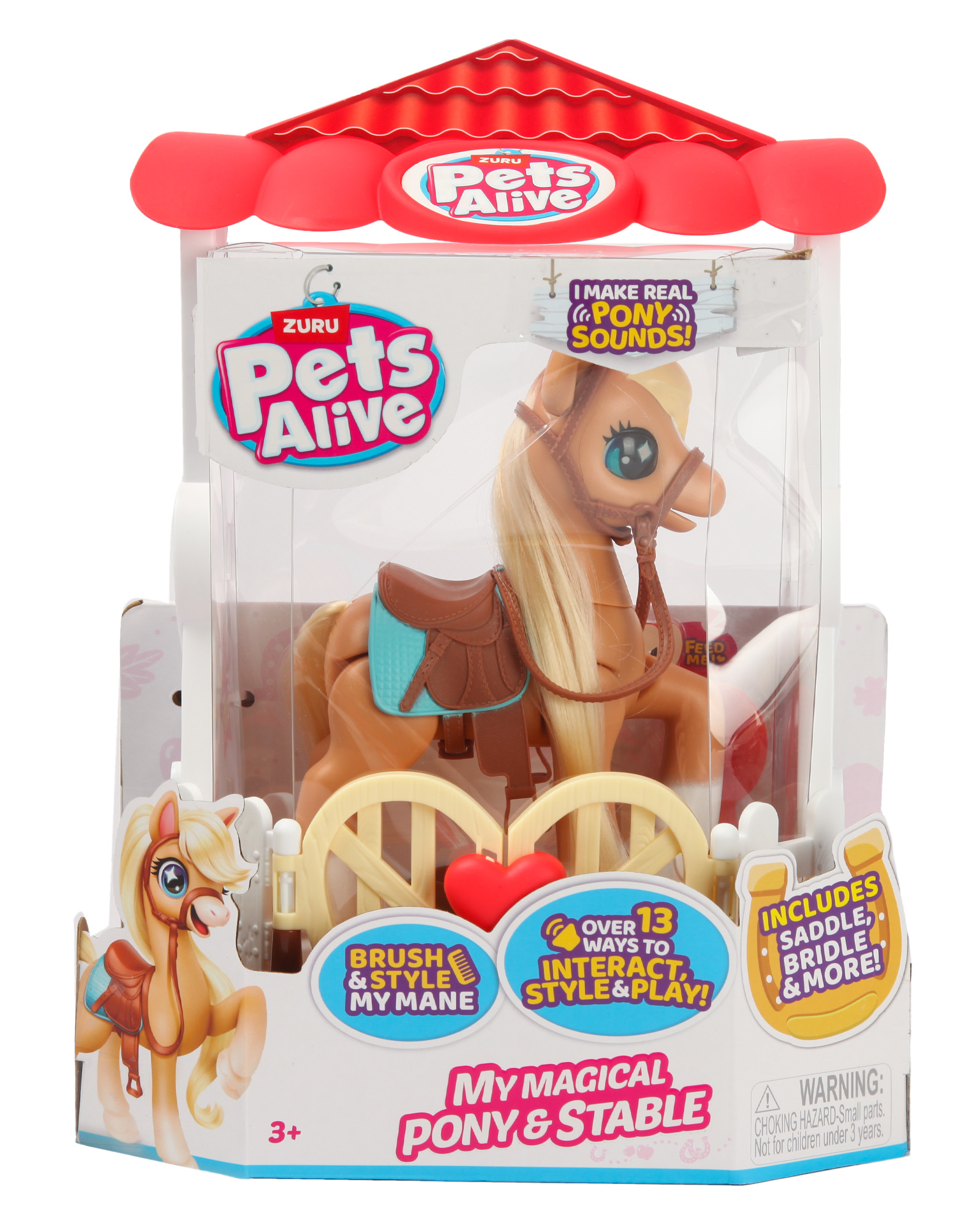 Игровой набор Zuru Pets Alive Пони - фото 10