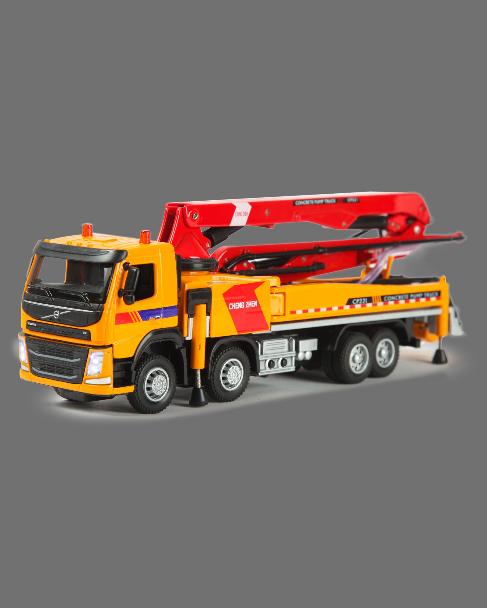 Грузовик Mobicaro Volvo Concrete Pump 1:50 68385 - фото 2
