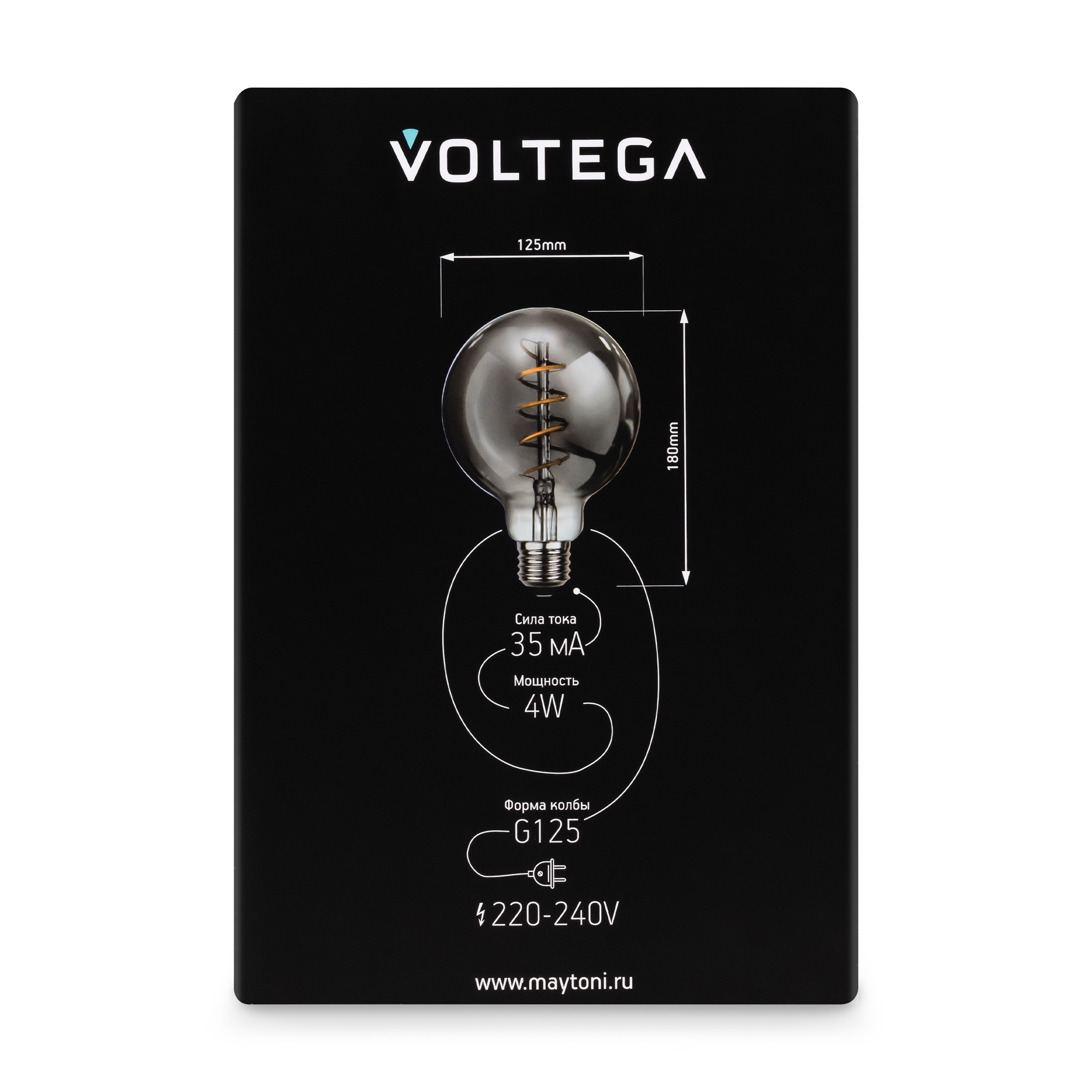 Лампочка декоративная VOLTEGA 8519 - фото 6