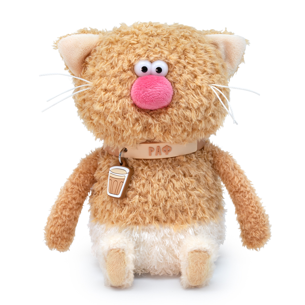 Мягкая игрушка BUDI BASA Кофейный кот Раф 16см - фото 1