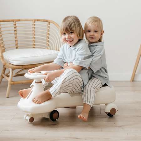 Пушкар UNIX Kids Bibicar бежевый на веревочке