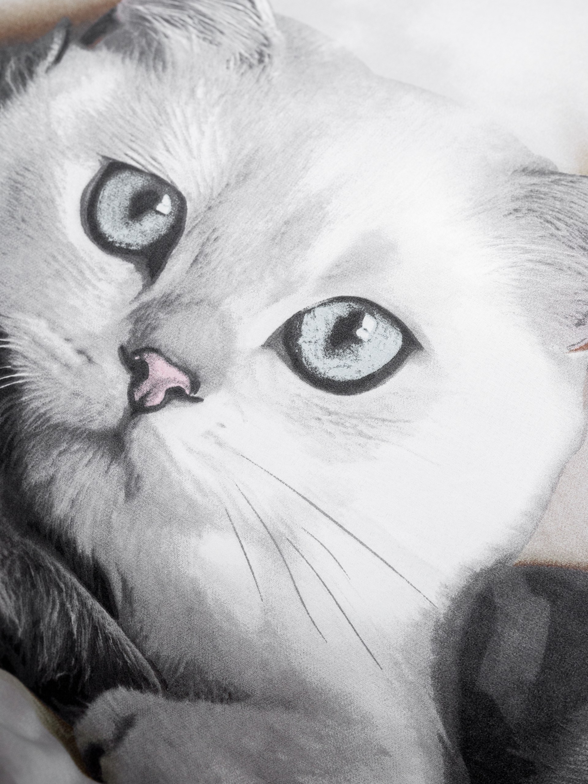 Комплект постельного белья PAVLine Котик евро - фото 19