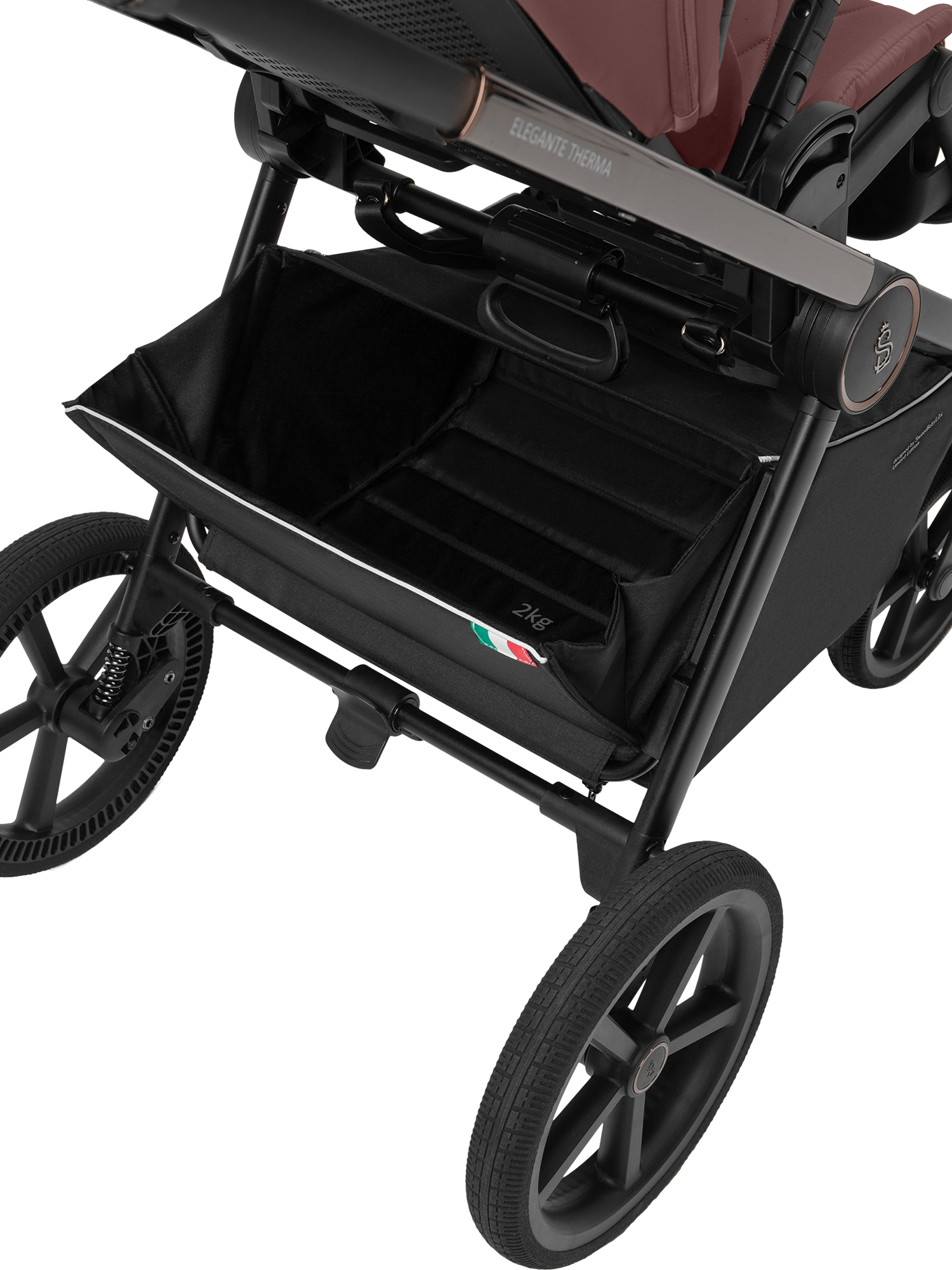 Коляска 3в1 Sweet Baby Elegante Therma Colore коричневый - фото 27