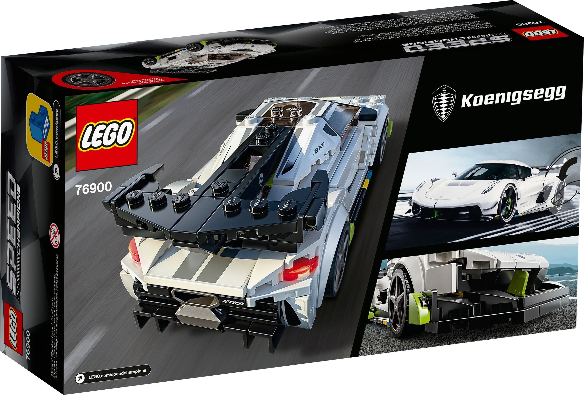 Конструктор LEGO Speed Champions 76900 280 дет. - фото 6
