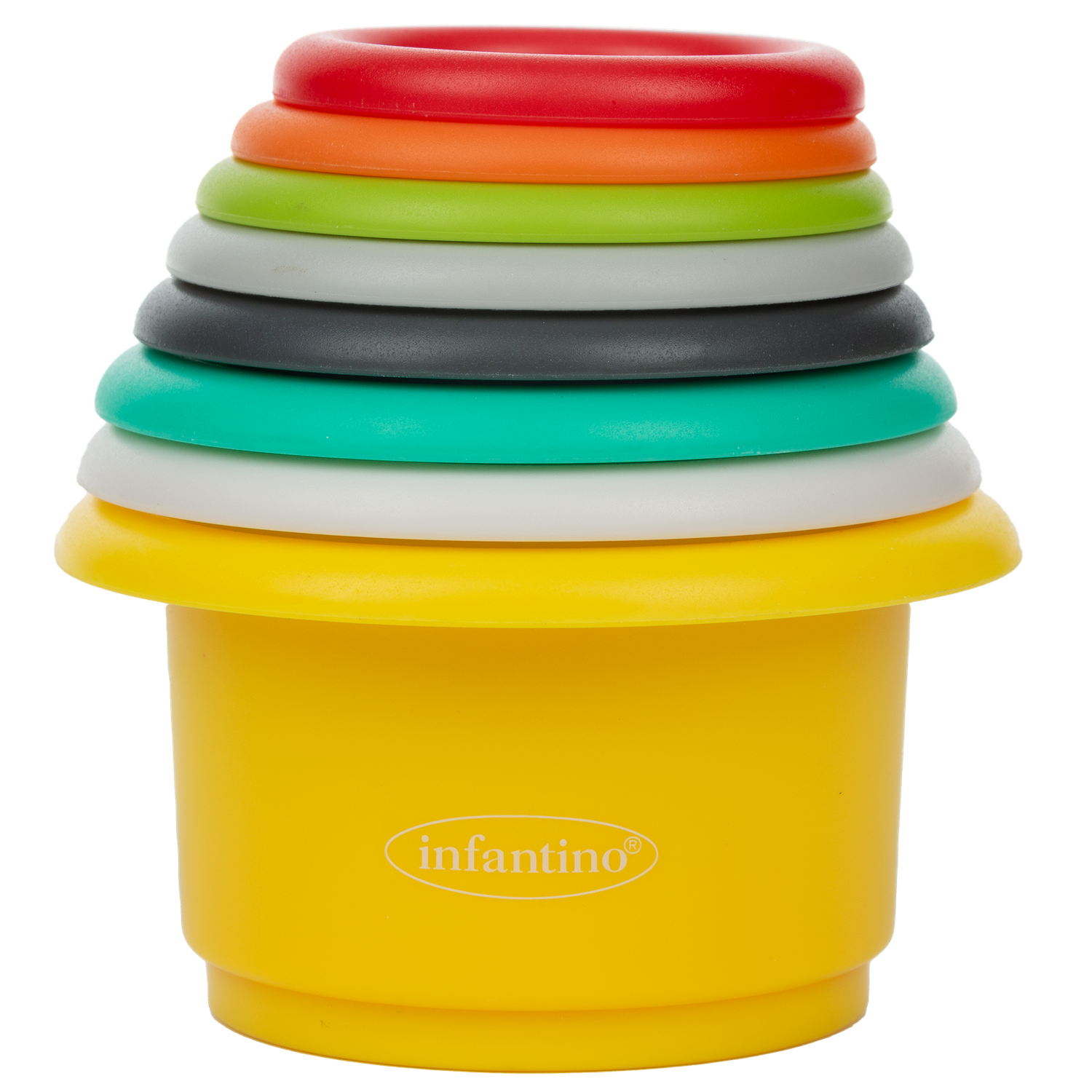 Игрушка INFANTINO Цветные стаканчики - фото 2